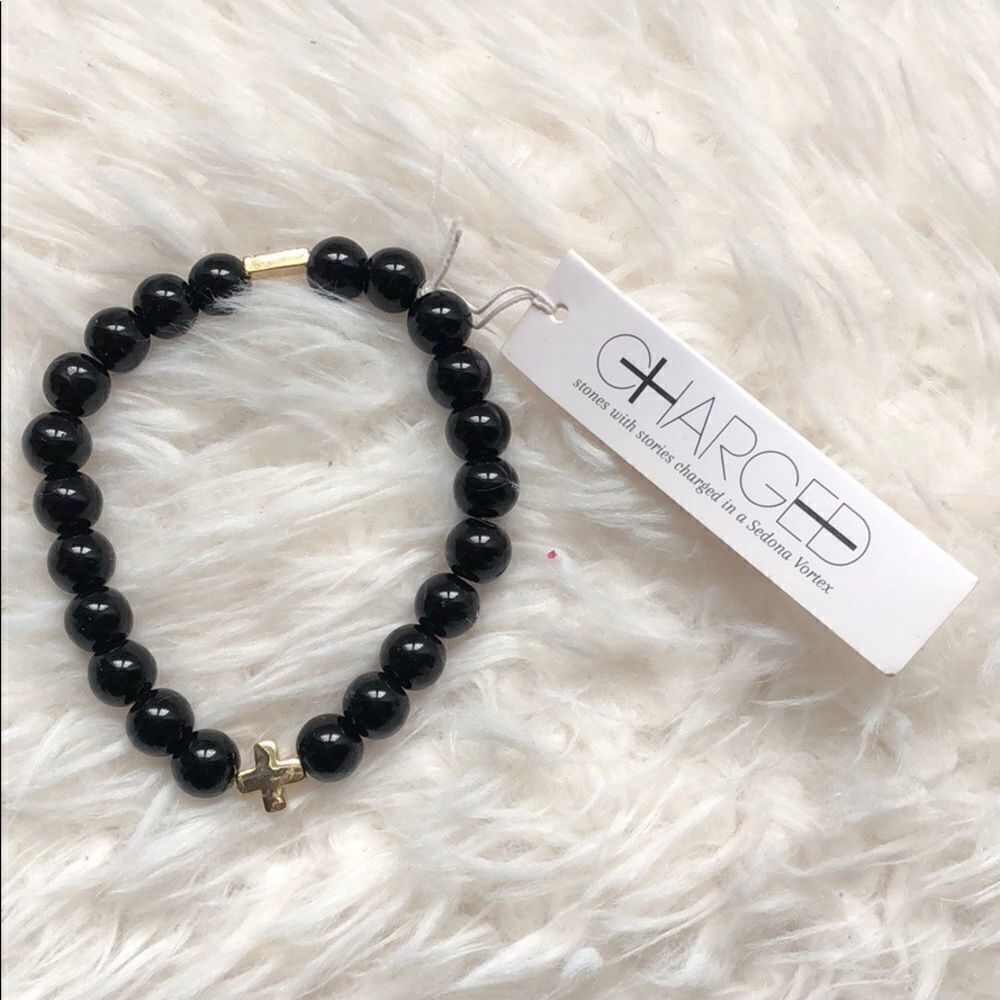 Charged Onyx Bracelet 